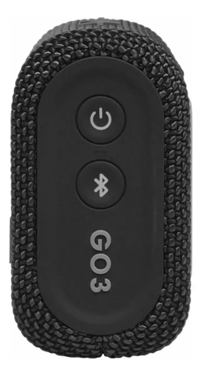 Caixa Som Alto-falante Jbl Go 3 Portátil Com Bluetooth Blue Cor Black — miniatura 4