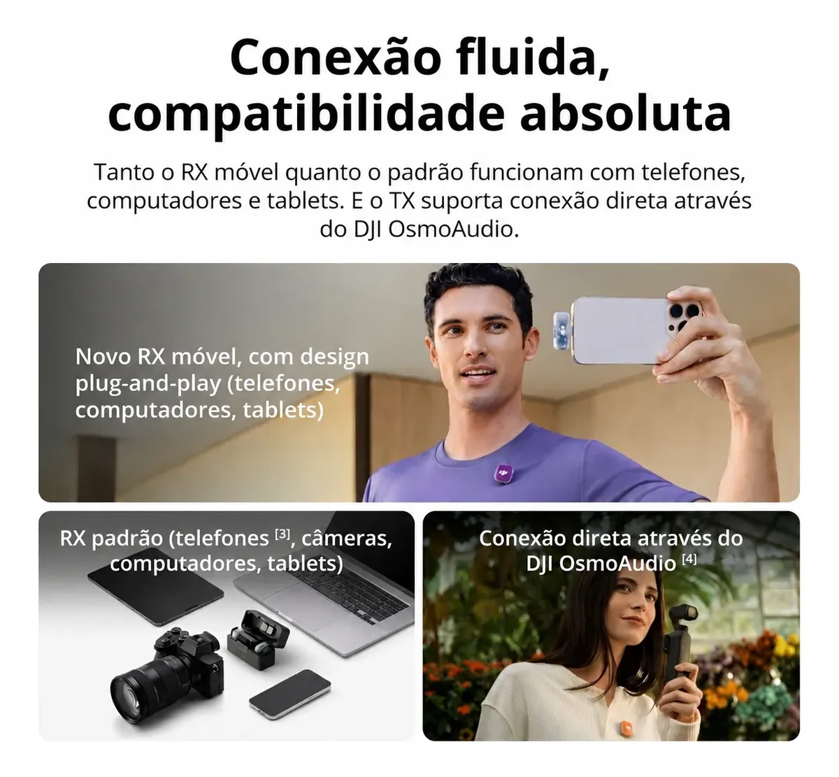 Microfone Dji Mic Mini 2 (1 Tx Microfone)  — miniatura 5
