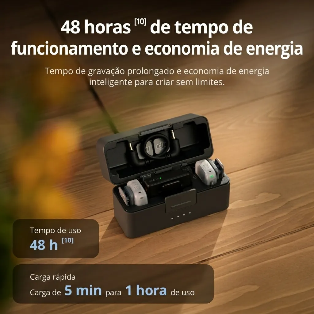 Microfone Dji Mic Mini 2 (1 Tx Microfone)  — miniatura 3
