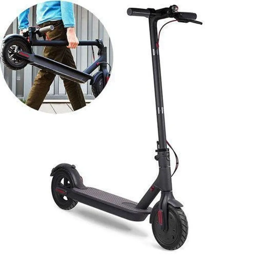 Patinete Elétrico E-scooter 7800mah Foston Fs S09 Rodas 8.5 Preto Alumínio Freio A Disco 2023/2024 — foto 1