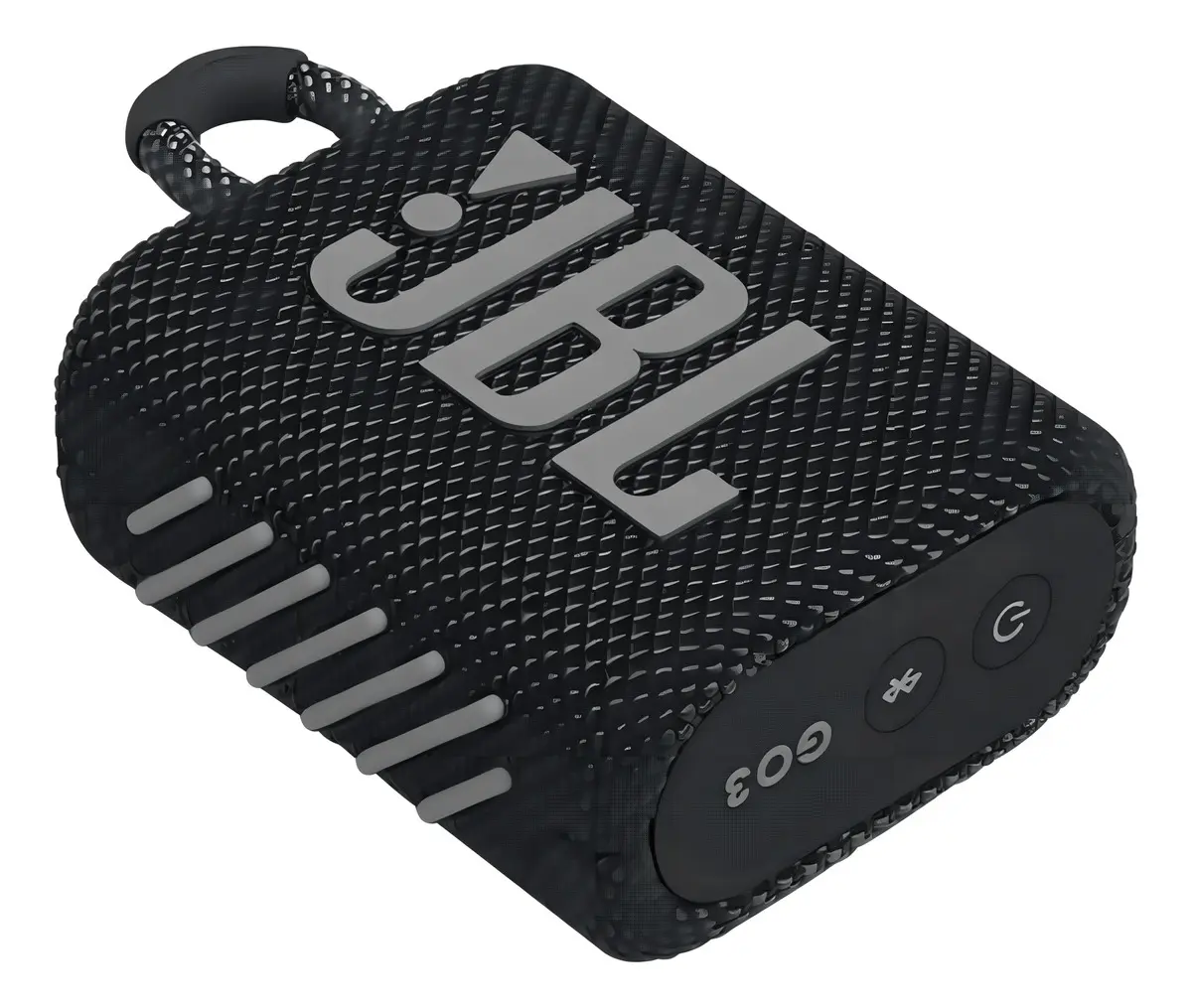 Caixa Som Alto-falante Jbl Go 3 Portátil Com Bluetooth Blue Cor Black — foto 1